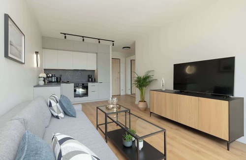 Nowy Port Apartment | Starowiejska 62B | Modern Apartment | Parking