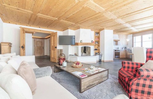 St. Moritz Apartment | Attico Lusso 3 Camere, Vista Lago, Parking