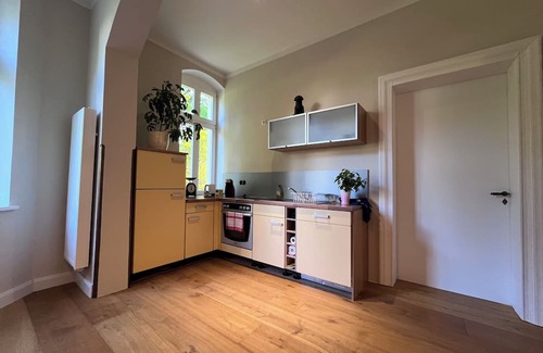Hinterhain Apartment | NEW! Vogtland Herberge Auerbach 3 guests and baby