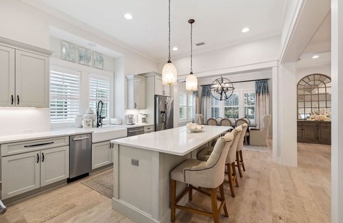 WaterSound West Beach House | 2 Beach Chairs and 1 Umbrella Provided! 4 Adult Bikes!