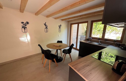 Turckheim House | Brand side: Extension. A completely original, modern and unique wooden house