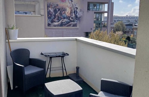 Drancy Apartment | Weekend rental + school vacations