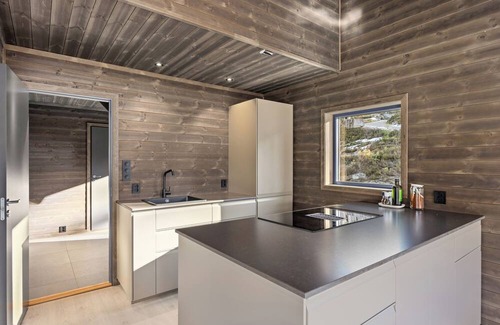 Kviteseid House | This house has a beautiful and unique location on the edge of Lake Vråvatn and gives you the feeling of 'coming home'.
