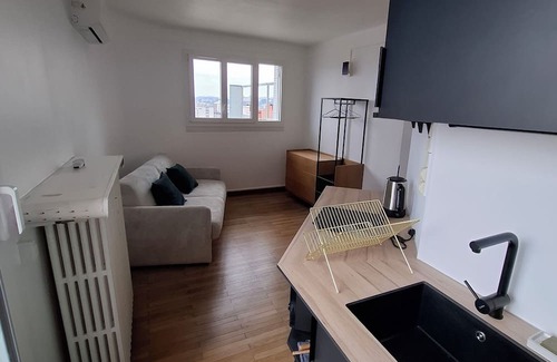 Carnot - Gailleton Apartment | Apartment rooftoop lyon center 360 degree terrace, 2 bedrooms