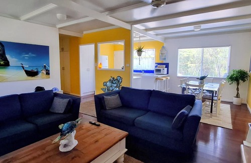 Bowen House | Golden Sands Beach House only a few steps to our beautiful Rose Bay Beach