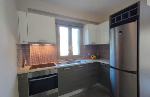 Karavomylos Apartment | Charming 1-bedroom apartment with AC, WiFi in fabulous Karavomylos