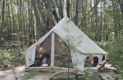 Freeport Other | Cozy Canvas Bell Tent at the Freeport Farmhouse