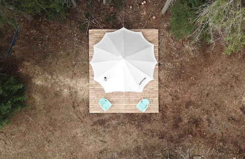 Regional District of Bulkley-Nechako RV Rental | Willow Riverfront Bell Tent Retreat