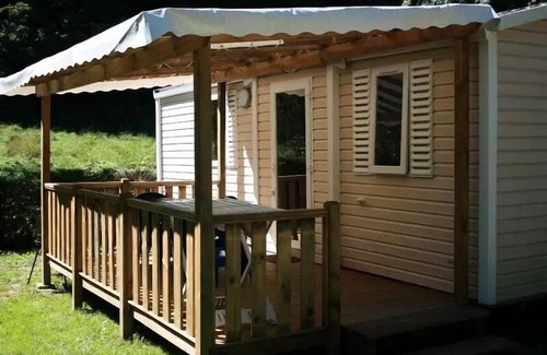 Oust House | MOBIL-HOME ERCE with covered terrace 2 shower rooms 4 persons