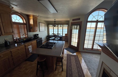 Spirit Lake House | Adorable FAMILY FRIENDLY 4-bedroom Lakeside Rental With Private Fishing Dock