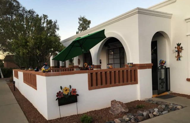 55 plus community. And one bedroom one bath shower with washer and dryer No Pets