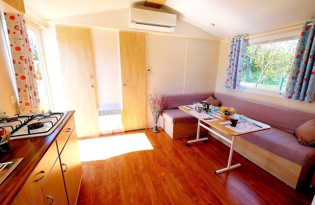 MOBILE HOME Conditioning, Small Price and close any activity! Family Camping