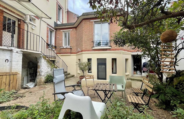 Oasis de Sérénité à Pom'Canelle : Apartment with garden in Malakoff