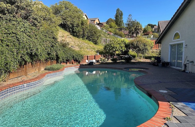 Home nestled in the Richmond/El Sobrante hills of the East Bay.