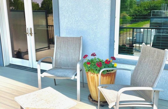 Located on a working cherry farm, our grounds invite a serene and peaceful space