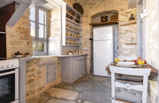 Villa Gaia Syros | 1800's Stone Building