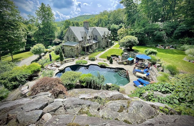 Explore the Hudson Valley from this Country Retreat + Pool, Gym & Pets ok.