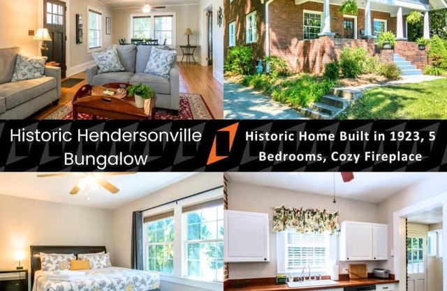 Hendersonville Bungalow~$375 Free Activities Daily