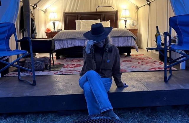 Cozy Tented Cabin with Stunning Sights in Conner, Montana