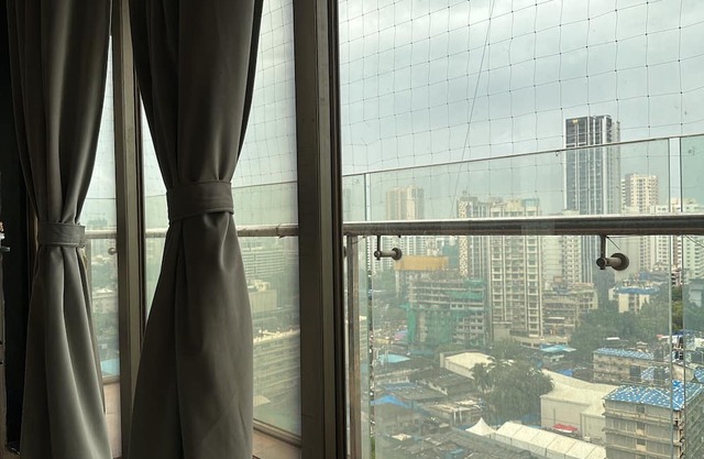 Chic tower in enjoyable higher floor Mumbai view with fitness room, AC