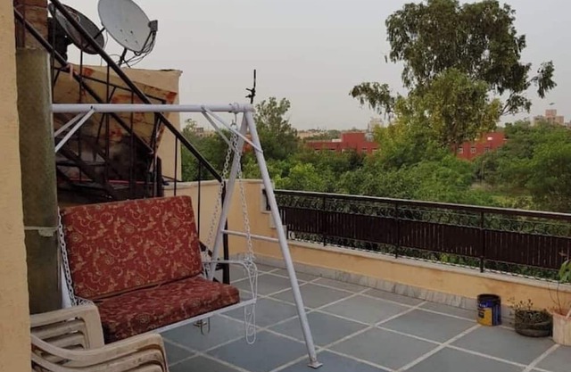 Beautiful 1RK Apartment with Terrace by HostMyStay