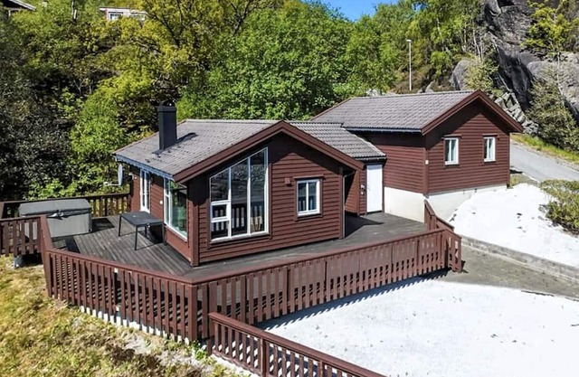 Awesome home in Nedstrand with sauna