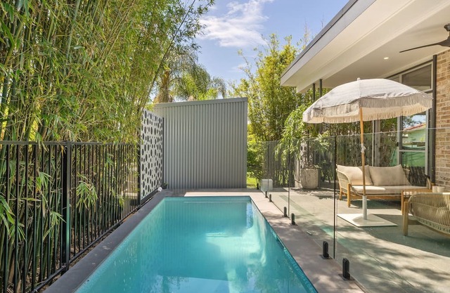 "Serenity & Poolside Sun" -