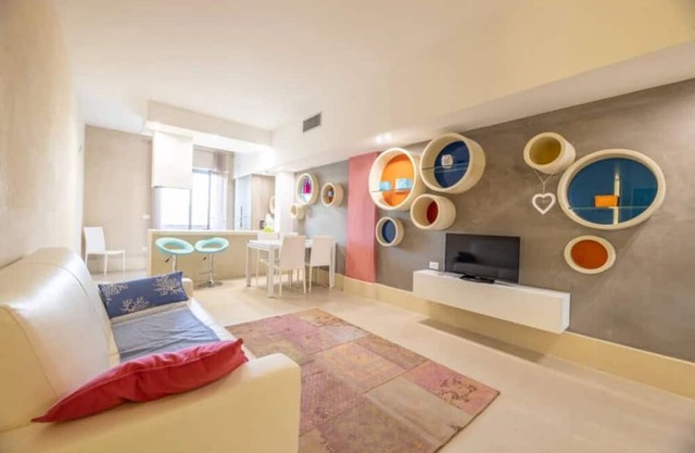 Apartment 'Biancomare Otranto - 6' with Balcony, Wi-Fi and Air Conditioning