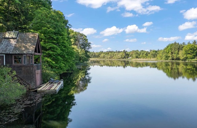 Unique 30 Acre Waterfront Retreat with Tons of Privacy