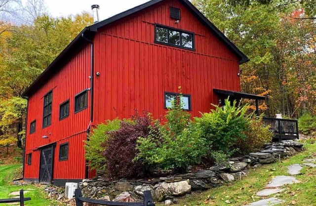 Rustic and Restored Barn with Waterfront Golf and Ski