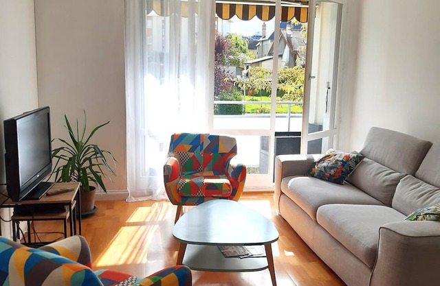 Apartment, city center, 2 bedrooms, private parking, 1st floor, elevator,