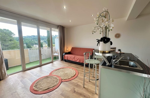 Renovated in October 2024, apartment with terrace near Cassis