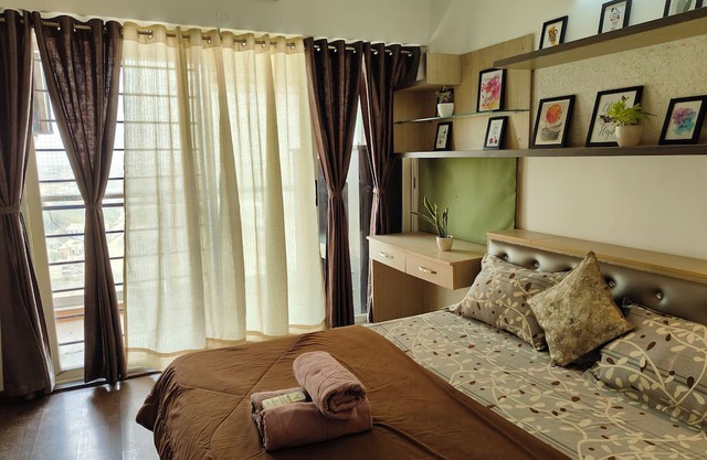 Marvelous 3-bedroom apartment with AC in Indore