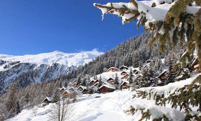 Blatten bei Naters Ski Chalet | Chalet with balcony and heating