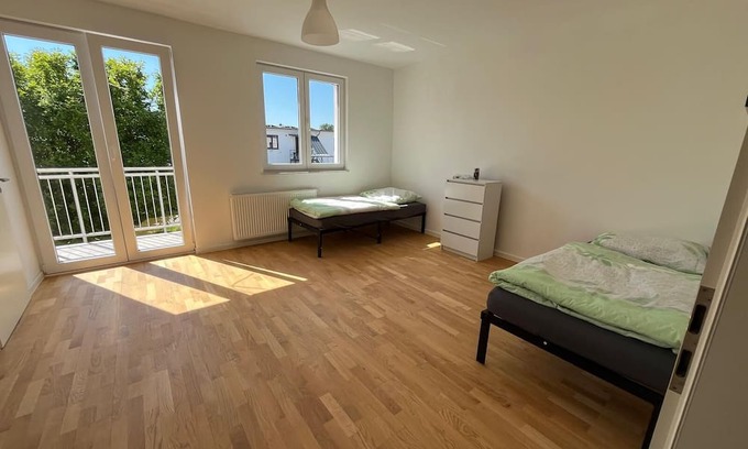 Seckbach House | Beautiful 1st room apartment for 2 guests in Frankfurt East