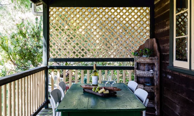 Rosa Brook Cottage | Charming & elegant original farm cottage set on a private small farm