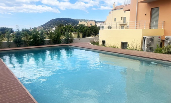 Kalyvia Thorikou Apartment | Gtrip Sunset Pool Apartment - 7082