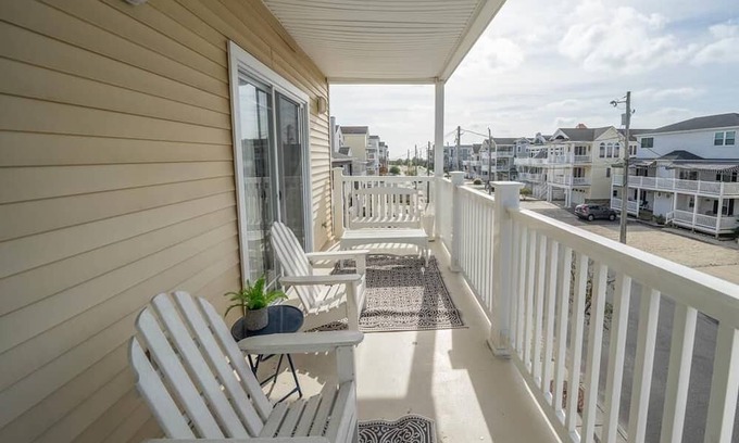 Townsend's Inlet Condo | Townsend Inlet condo with ocean and bay view! Handicap accessible!
