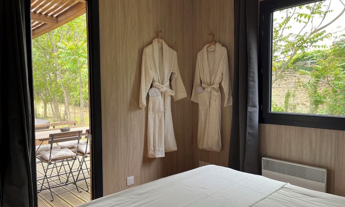Montliot-et-Courcelles Ski Chalet | Lodge Cédra - Bain Nordique Privatif