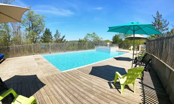 Belloc House | Camping le Roc del Rey* - Canvas mobile home without toilets (arrival Saturday in high season) 4 people