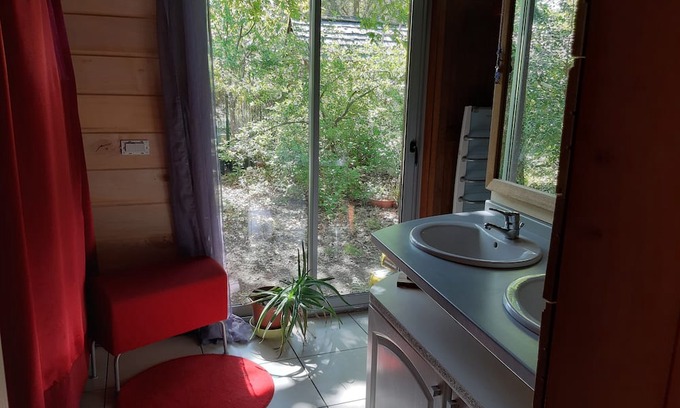 Taussat House | Maison Bois Sous les Arbres Bassin D'arcachon à 500 de la Plage de Taussat