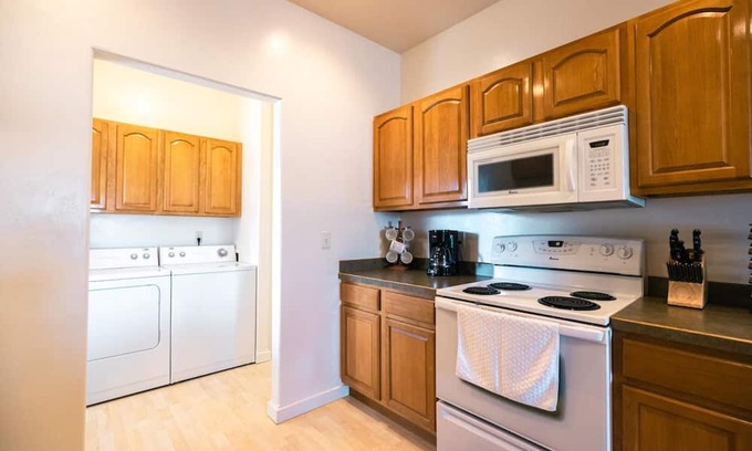 Evergreen Apartment | Centrally Located Townhouse w Garage