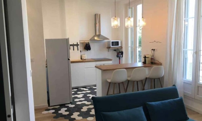 La Villette Apartment | Hyper Centre Clim, T2 Neuf - Vieux Port à 1.5km, 4 Couchages