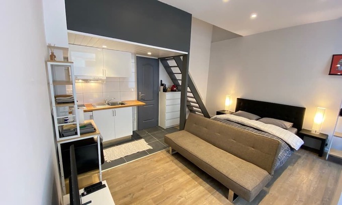 Saint-Pierre - Rene II - Bonsecours Apartment | Studio Moderne de 28m2 au Coeur de Nancy