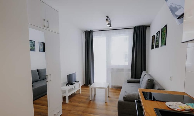Pradnik Czerwony Apartment | Lublańska Cosy Studio #2B