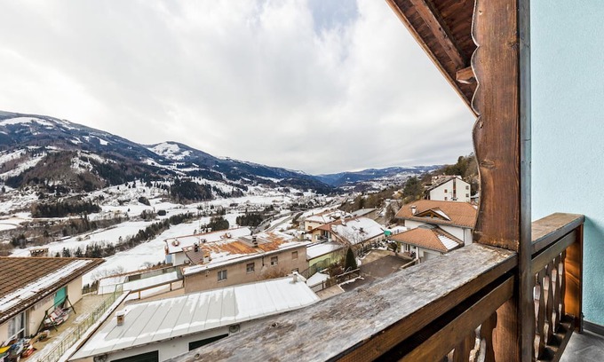 Tesero Apartment | Apartment 'Casa Bamba Val Di Fiemme' with Mountain View, Private Garden and Wi-Fi