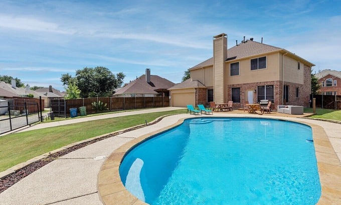 Lewisville House | Spacious 4BR Home - Oversized Pool & Game Room