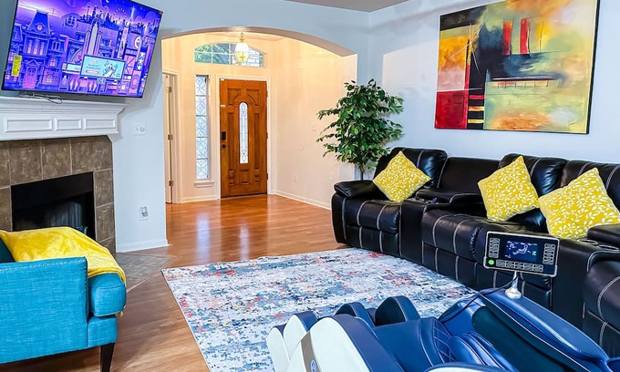 Teravista House | Charming Retreat with Style & Comfort, Relax with Shiatsu Massage chair