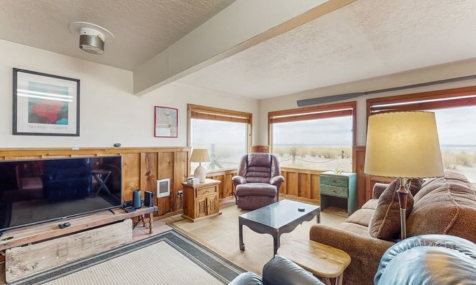 Pacific City House | Cozy dog-friendly home with ocean views, beach access, grill and WIFI