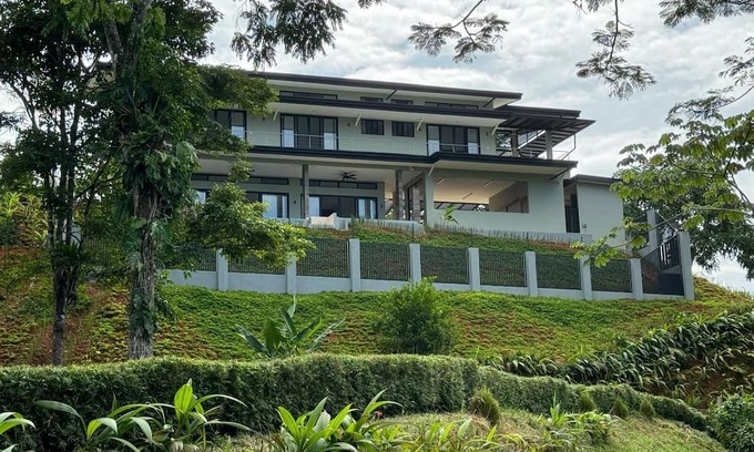 Cascada Azul Villa | Elevated 1200 Ft Cool Oceanview Villa with Pool & Wi-Fi, Close Dominical Beaches